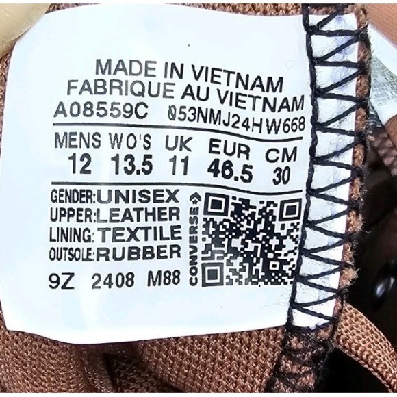 Chuck Taylor All Star City Trek Waterproof Boot Converse Shoe Size 12 US - Picture 8 of 9